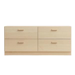 String - Relief Commode avec socle, basse, 123 x 41 x 46,6…
