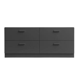 String - Relief Commode avec socle, basse, 123 x 41 x 46,6…