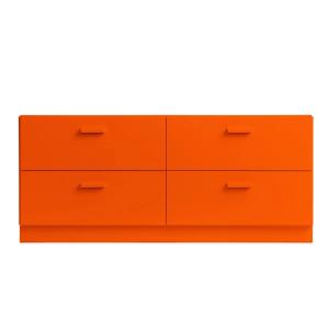 String - Relief Commode avec socle, basse, 123 x 41 x 46,6…