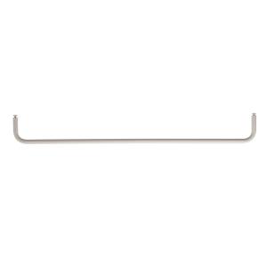 String - Barre pour étagère métallique, 78 cm / beige