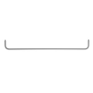 String - Barre pour étagère métallique, 78 cm / gris