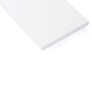 String - Étagère 78 x 20 cm (pack de 3), laquée blanc
