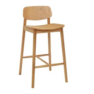 Studio Zondag - Chaise de bar Baas, chêne naturel
