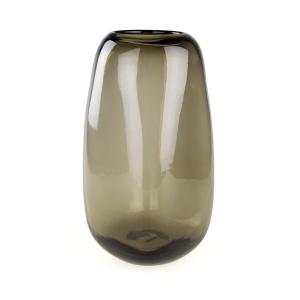 Studio Zondag - Aurora Vase en verre Ø 13 x H 22 cm, brun