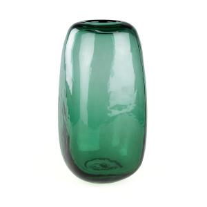 Studio Zondag - Aurora Vase en verre Ø 13 x H 22 cm, vert
