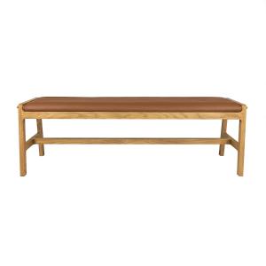 Studio Zondag - Leef Banc 140 cm, chêne / cognac