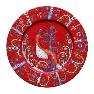 Iittala - Taika Assiette plate Ø 22 cm, rouge