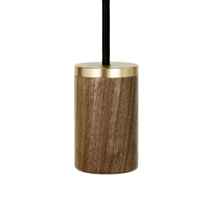 Tala - Knuckle Lampe suspendue, noix / laiton