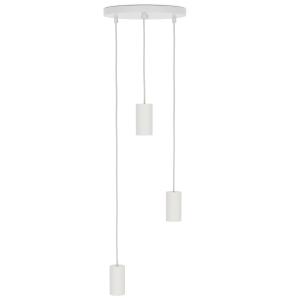 Tala - Chalk, Triple Lampe à suspendre, blanc