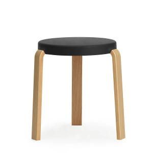 Normann copenhagen - Tap tabouret, chêne / noir