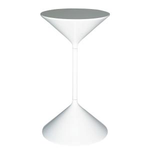 Zanotta - Table d' tempo appoint h 50 cm, blanc