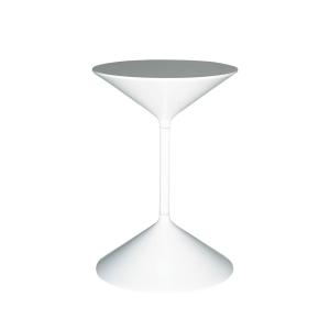 Zanotta - Table d' tempo appoint h 36 cm, blanc