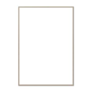 The Poster Club - Cadre photo Chêne beige, plexiglas, 70 x…
