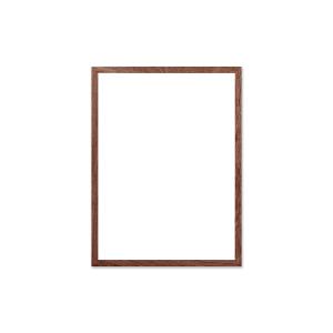 The Poster Club - Cadre Chêne brun, verre véritable, 30 x 4…