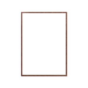 The Poster Club - Cadre Chêne brun, verre véritable, 50 x 7…