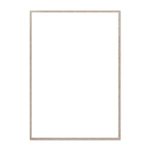 The Poster Club - Cadre en chêne naturel, verre véritable,…