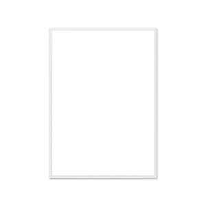 The Poster Club - Cadre Chêne blanc, verre véritable, 50 x…
