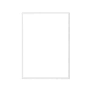 The Poster Club - Cadre Chêne blanc, verre véritable, 50 x…