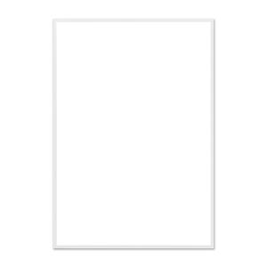 The Poster Club - Cadre Chêne blanc, verre véritable, 70 x…
