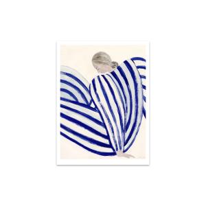The Poster Club - Blue Stripe At Concorde de Sofia Lind, 30…