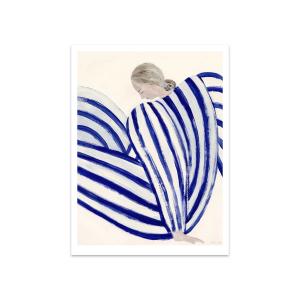 The Poster Club - Blue Stripe At Concorde de Sofia Lind, 50…