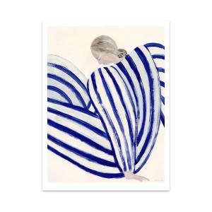 The Poster Club - Blue Stripe At Concorde de Sofia Lind, 70…