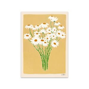 The Poster Club - Daisies de Carla Llanos, 50 x 70 cm