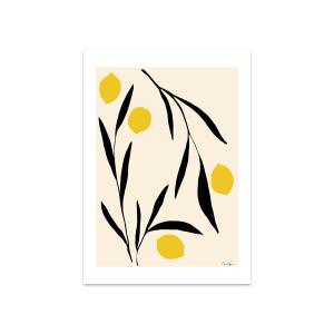 The Poster Club - Lemon d'Anna Mörner, 50 x 70 cm