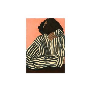 The Poster Club - Serene Stripes de Hanna Peterson, 30 x 40…