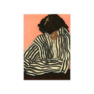 The Poster Club - Serene Stripes de Hanna Peterson, 50 x 70…