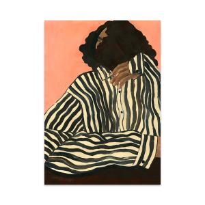 The Poster Club - Serene Stripes de Hanna Peterson, 70 x 10…