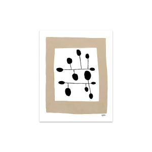 The Poster Club - Spot 12 de Leise Dich Abrahamsen, 30 x 40…