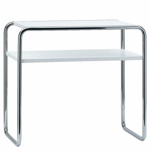 Thonet - B 9 d/1 Table d'ensemble, chrome / blanc pur (RAL…