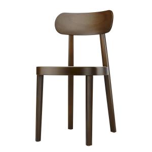 Thonet - 118 m chaise, hêtre teinté noyer