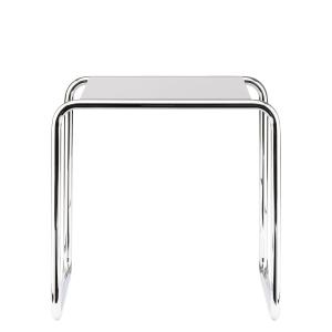 Thonet - B 9 a Table d'ensemble, chrome / blanc (RAL 9010)