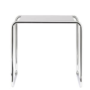 Thonet - B 9 b Table d'appoint, chrome / blanc pur (RAL 901…