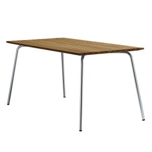 Thonet - S 1040 table de jardin, 150 x 78 cm, tube rond en…