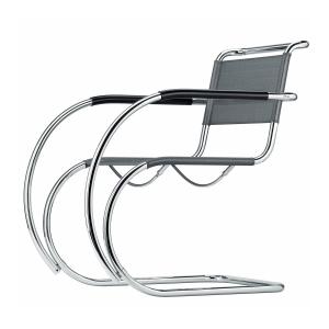 Thonet - S 533 NF Fauteuil, chrome / résille synthétique no…