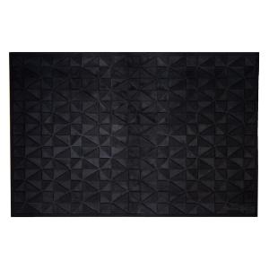 tica copenhagen - Graphique tapis de porte 60 x 90 cm, noir