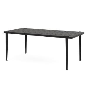 TipToe - Table de jardin MIDI Collection, 190 x 90 cm, noir…