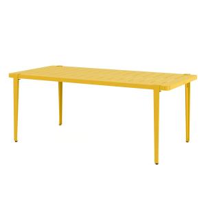 TipToe - Table de jardin MIDI Collection, 190 x 90 cm, jaun…