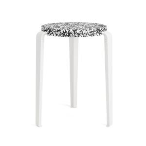 TipToe - LOU Tabouret Macchiato, plastique recyclé / blanc…