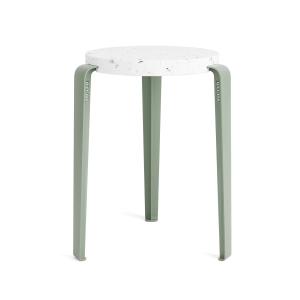 TipToe - LOU Tabouret Venezia, plastique recyclé / gris euc…