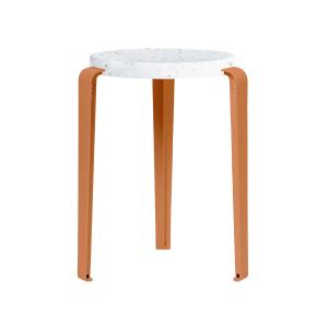 TipToe - LOU Tabouret Venezia, plastique recyclé / rouge ma…