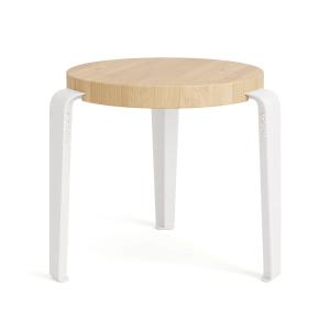 TipToe - MINI LOU Tabouret pour enfants Chêne, blanc nuageu…