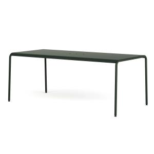 TipToe - Panorama Table de jardin, 190 x 90 cm, forest green