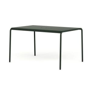 TipToe - Panorama Table de jardin, 130 x 90 cm, forest green