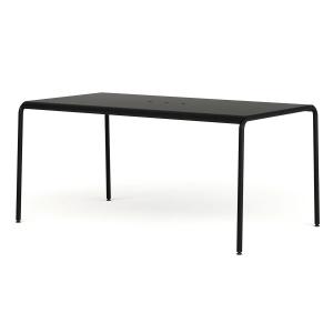 TipToe - Panorama Table de jardin, 160 x 90 cm, graphite bl…