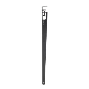 TipToe - Pied de table H 90 cm, noir graphite