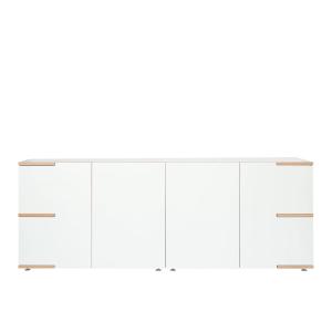 Tojo - Stau Sideboard low, 200 x 75 cm, blanc